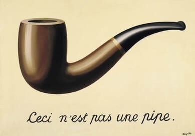 “Ceci n’est pas une PIPE” rené Magritte