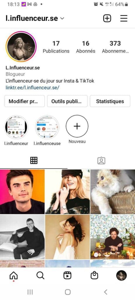 instagram influenceurs
