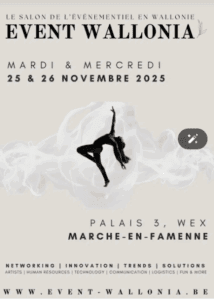 Invitation: Event Wallonia - WEX - Le salon de l’événementiel en Wallonie.